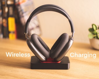 MagDock Desk AirPods Max Minimal Under Desk Wireless Charging Dock