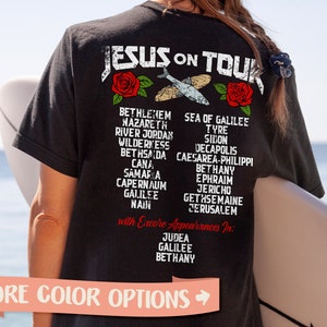 Bible Verse Shirt Jesus Tour Shirt • Love Like Jesus T-shirt Pray Shirt Catholic Shirt Faith Based Shirt Prayer Shirt Christian Shirts (GOD-