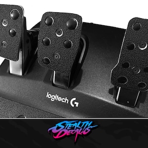 Décalcomanies Logitech Pedal Plate Grip G25/G27/G29/G920/G923 antidérapantes