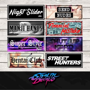 Drift Slap Sticker Set V1