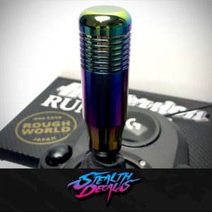 Gear Shifter knob Neo chrome fits Logitech G29/G920/G27/G923 Driving force Mod Sim Racing Drifting upgrade