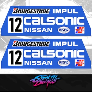 Pegatinas de diseño para el panel lateral Playseat Evolution/Revolution Sim Drift Iconic Skyline