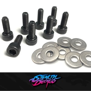 Pedal and Steering Wheel Socket Cap Mounting Bolts and Washers Fits Logitech G923/G29/G920 Mod Sim Racing Drifting