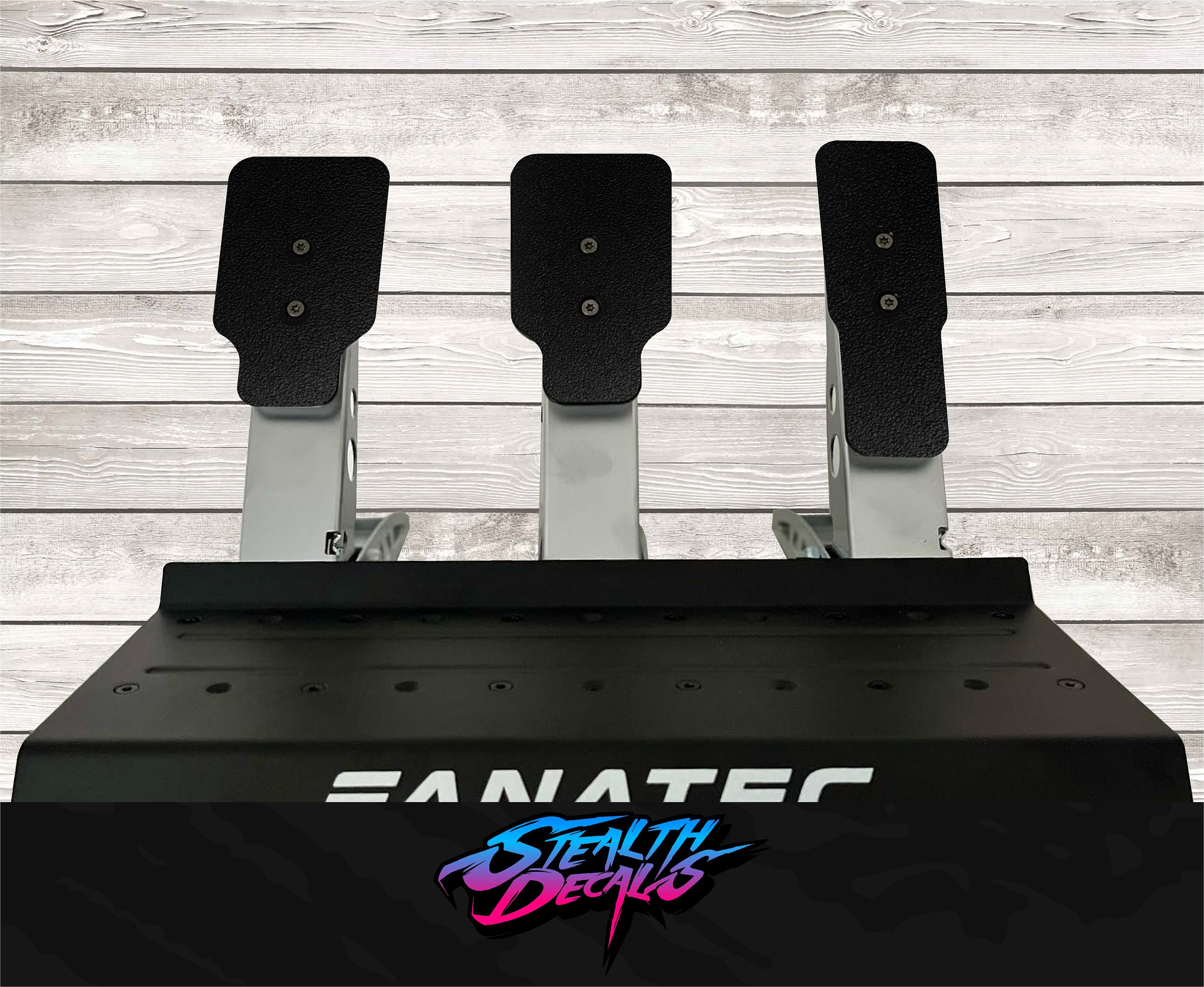 Fanatec CSL Tuning Pedal Plate Grip Mod Decals
