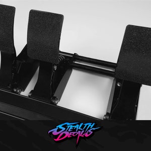 Fanatec CSL Elite Pedal Plate Grip Mod Decals