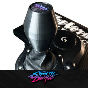 Gear Shifter knob fits Logitech G29/G27/G923/G920 Driving force Mod Sim 90&#39;s JDM Racing Drifting