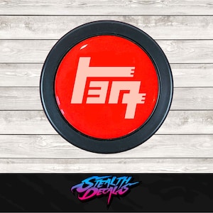 Klassieke TRD JDM claxondrukknop voor aftermarket-stuur