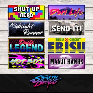 Drift Slap Sticker Set V2
