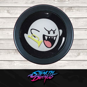 Anime Ghost JDM claxondrukknop voor aftermarket-stuurwiel