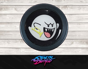 Anime Ghost JDM Horn push button for aftermarket steering wheel