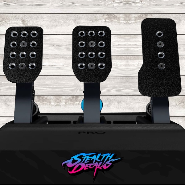 Logitech PRO Pedal Grip Mod: Anti-Slip Decal Upgrade