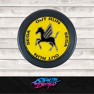 Outrun claxondrukknop voor aftermarket-stuurwiel