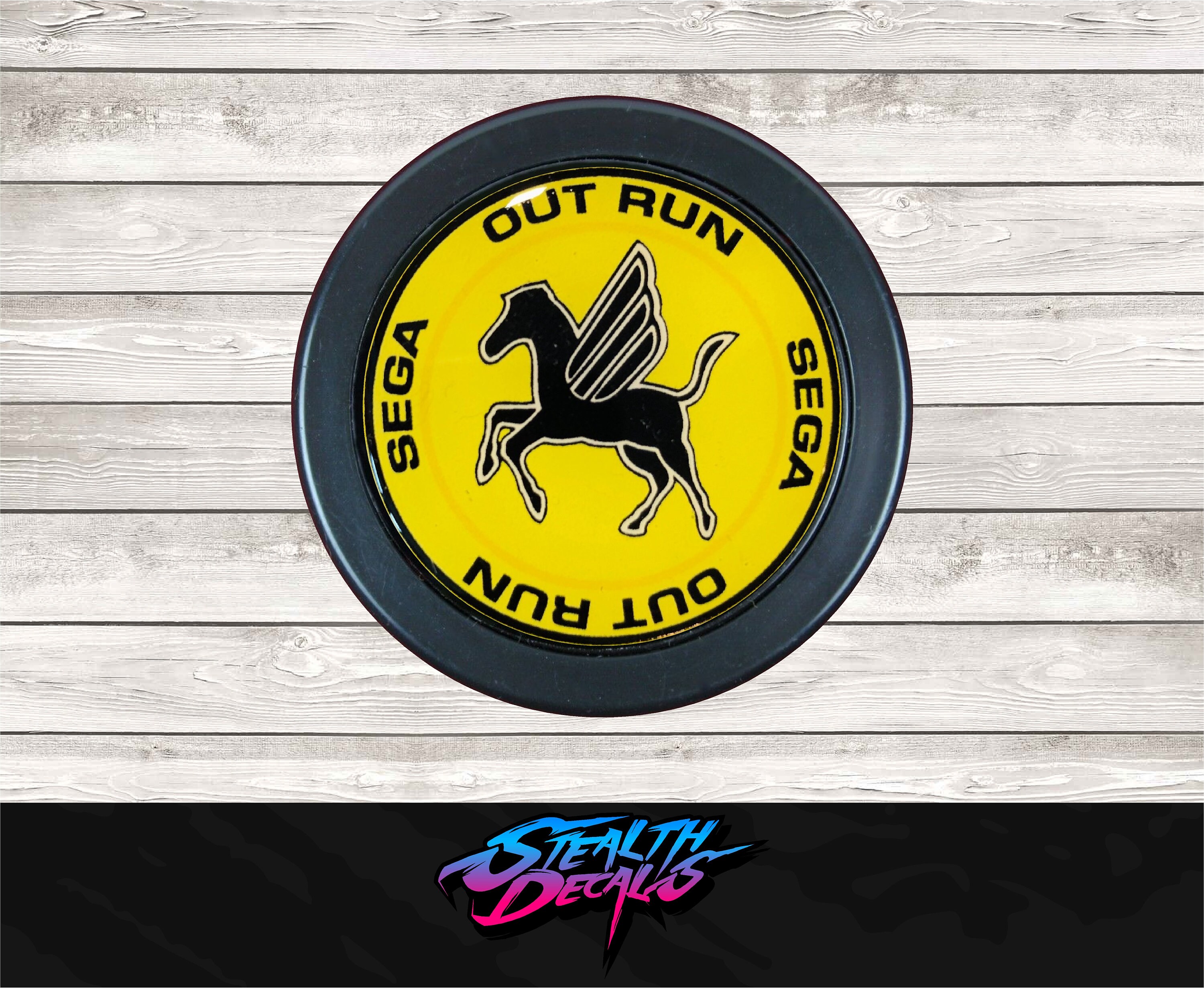 Outrun Horn push button for aftermarket steering wheel