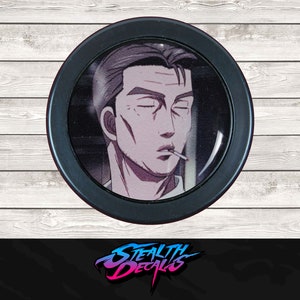 Anime Bunta initial d JDM Claxondrukknop voor aftermarket-stuur