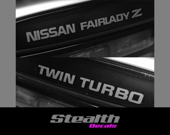 Pegatinas para Nissan Fairlady Z Twin Turbo - Calidad Premium 300ZX