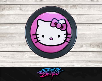 Pulsante clacson Kitty JDM per volante aftermarket