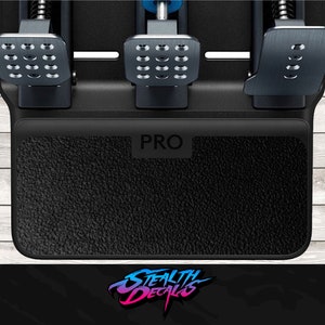 Logitech PRO Pedal Footplate Grip Mod Decals anti slip upgrade