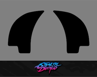 2 láminas protectoras contra impactos de piedras para la parte trasera del Alfa Brera