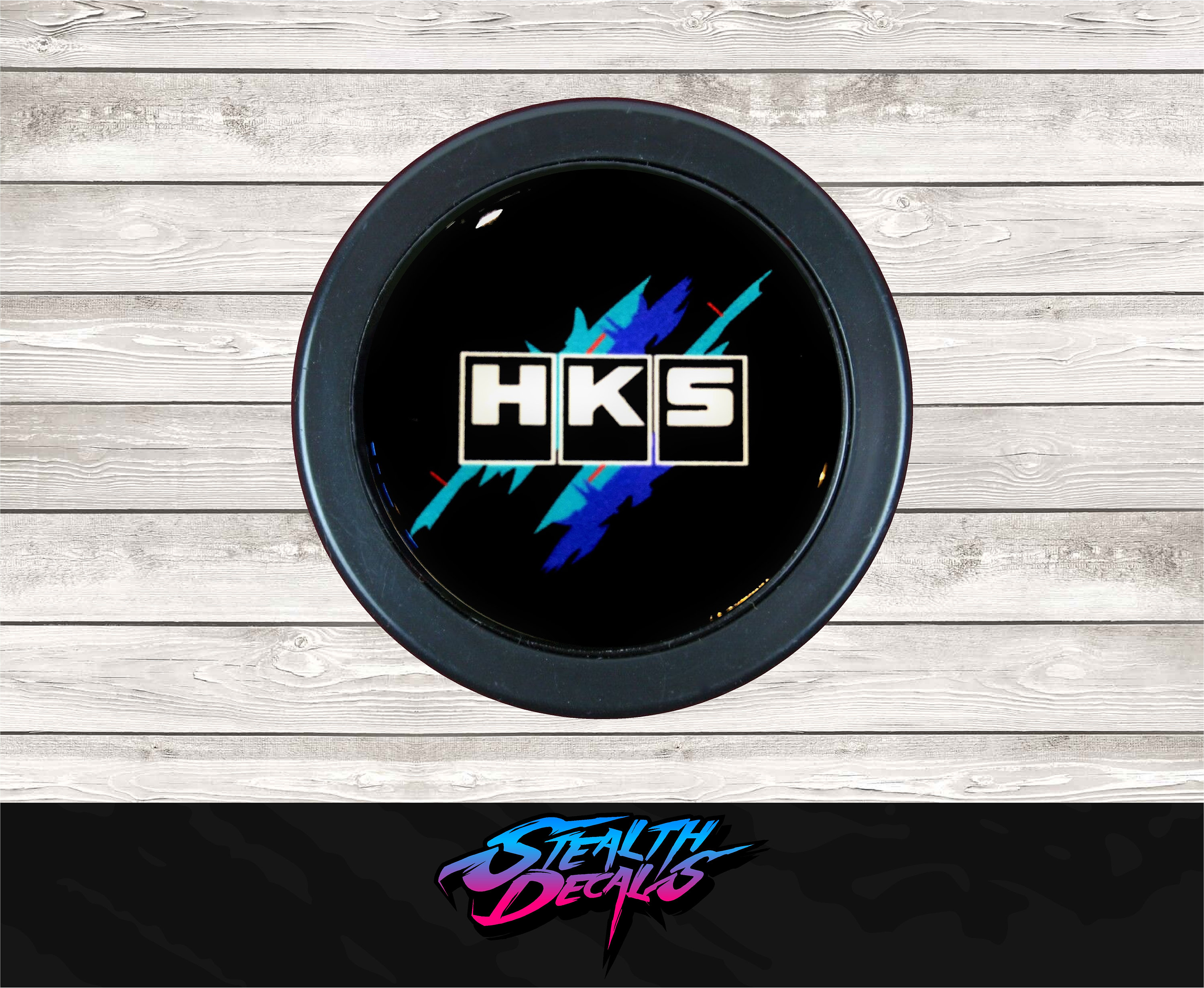 HKS JDM アフターマーケットステアリングホイール用ホーンプッシュ
