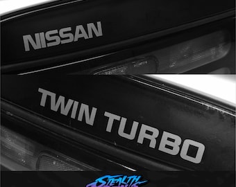 日産 300ZX ツインターボ デカール 英国仕様 交換用ステッカー - Etsy 日本