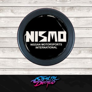 Nismo oud logo JDM Claxondrukknop voor aftermarket-stuurwiel