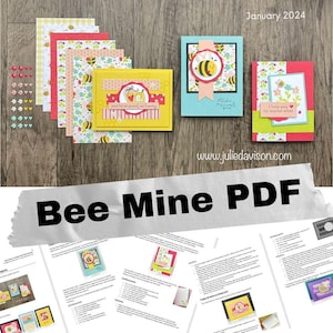 PDF - Stampin' Up! Bee Mine カードチュートリアル