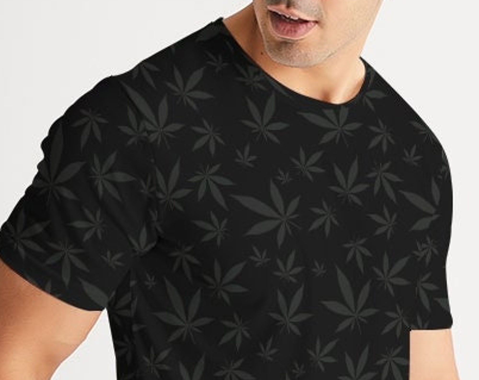 Discover Dark Cannabis 3D T Shirt