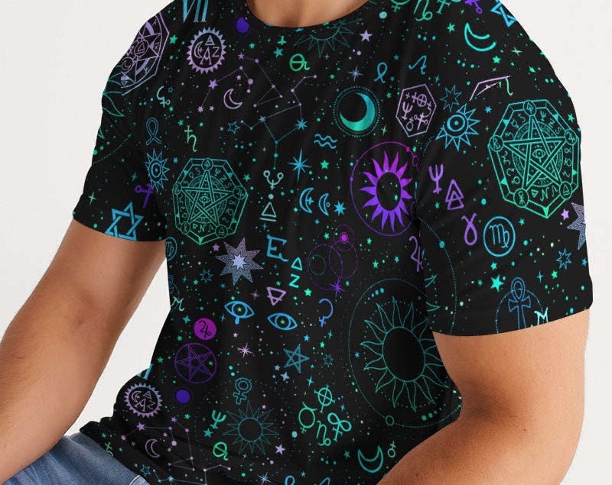 Magical Bright Alchemical Cosmic 3D T Shirt