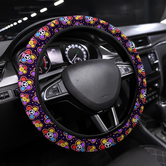 Hippie steering wheel covers online