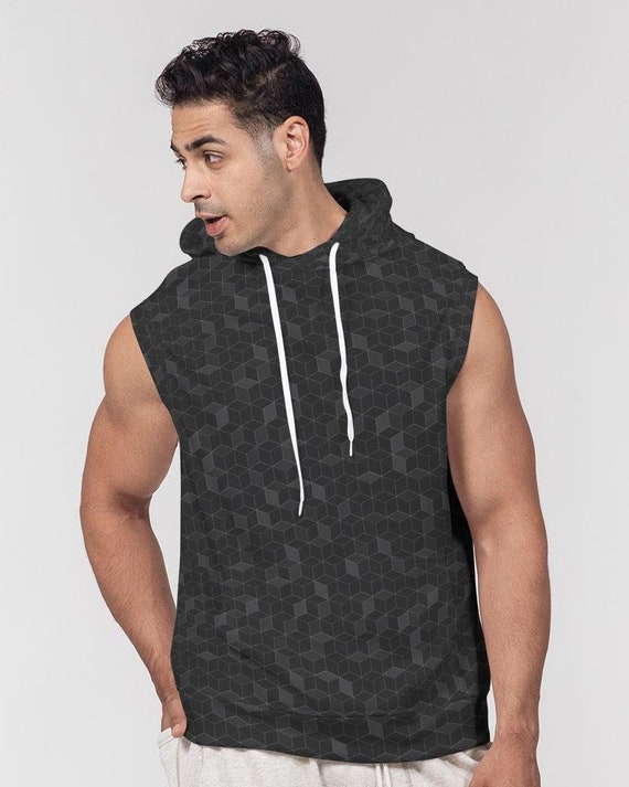 Mens sleeveless hoodie australia sale