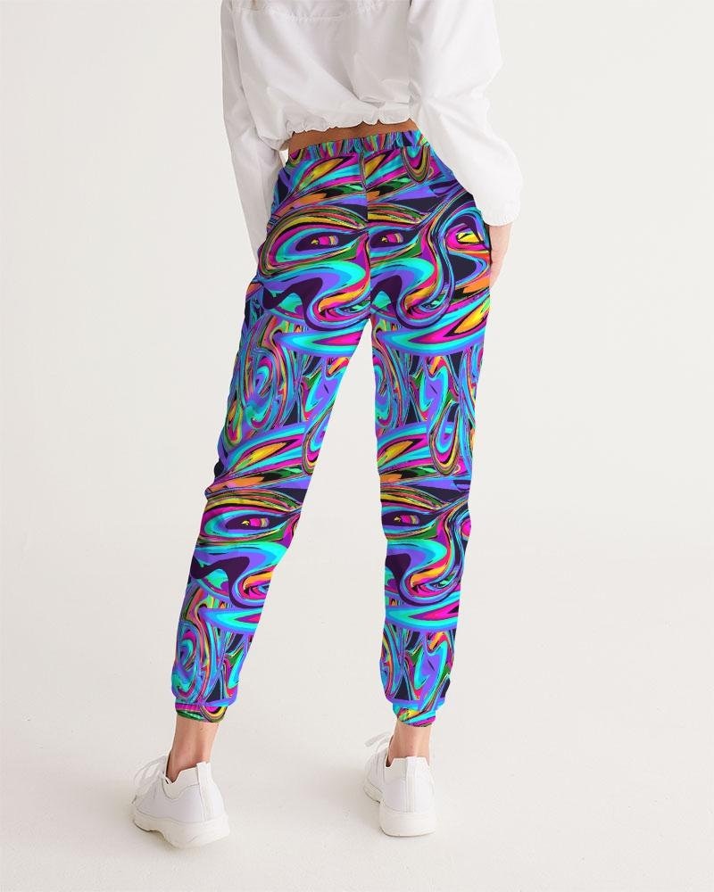 Crazy Electro Trip Women's Track Pants Multicolor Trippy - Etsy
