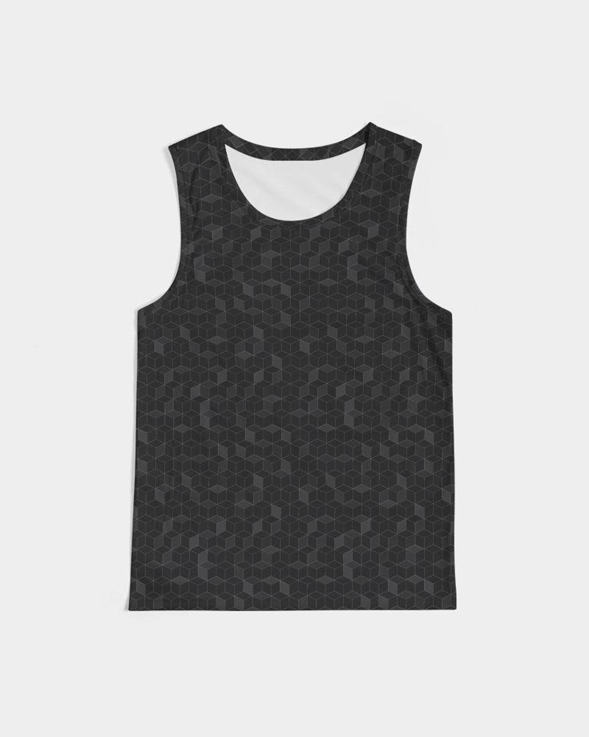 Dark Geometric Visions 3D Tank Top