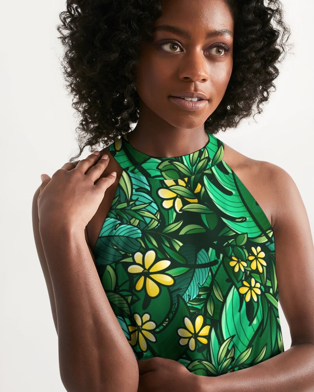 Jungle Halter Dress main image 0