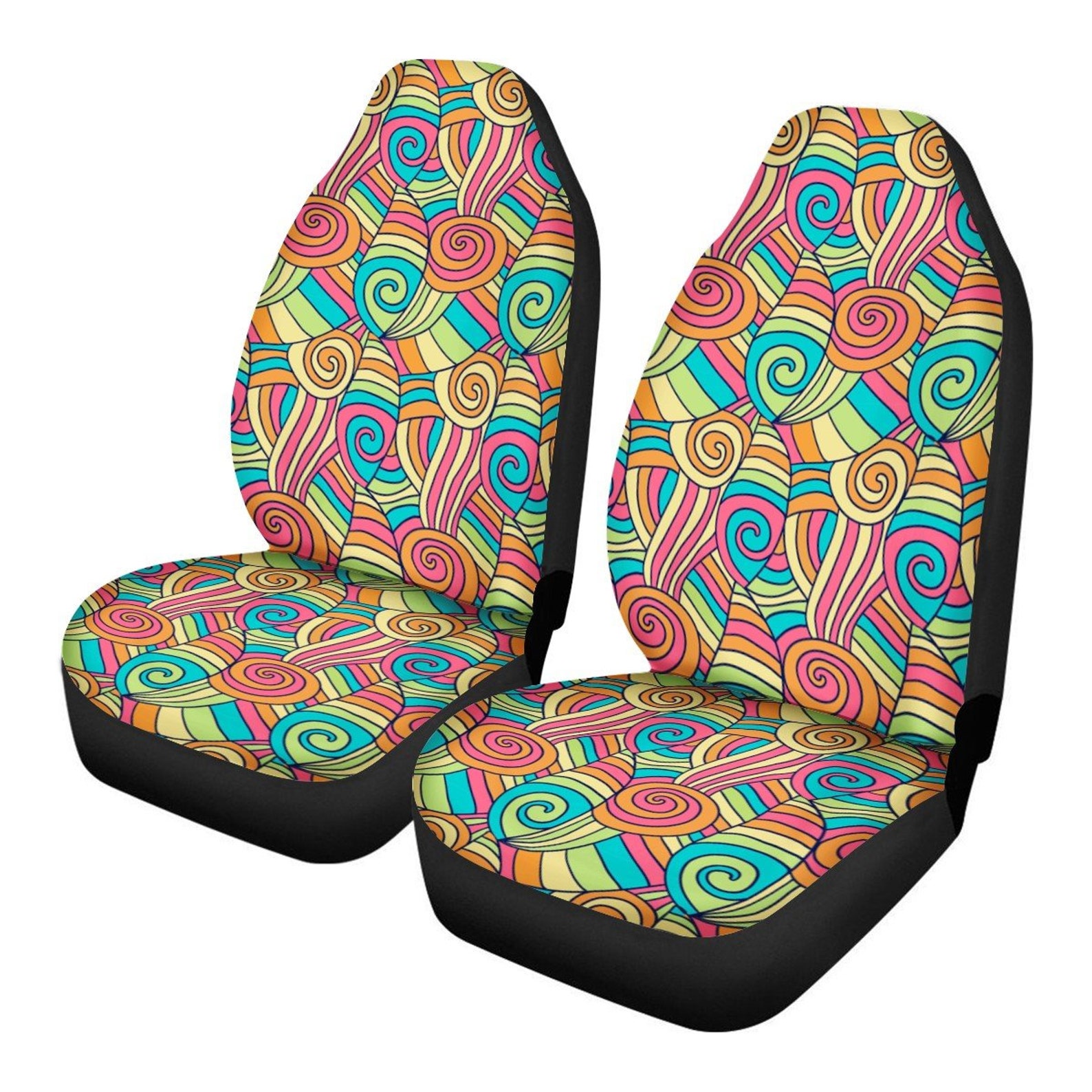 Trippy Hippie Car Seat Covers
