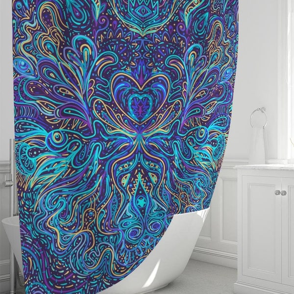 Music Shower Curtain Etsy