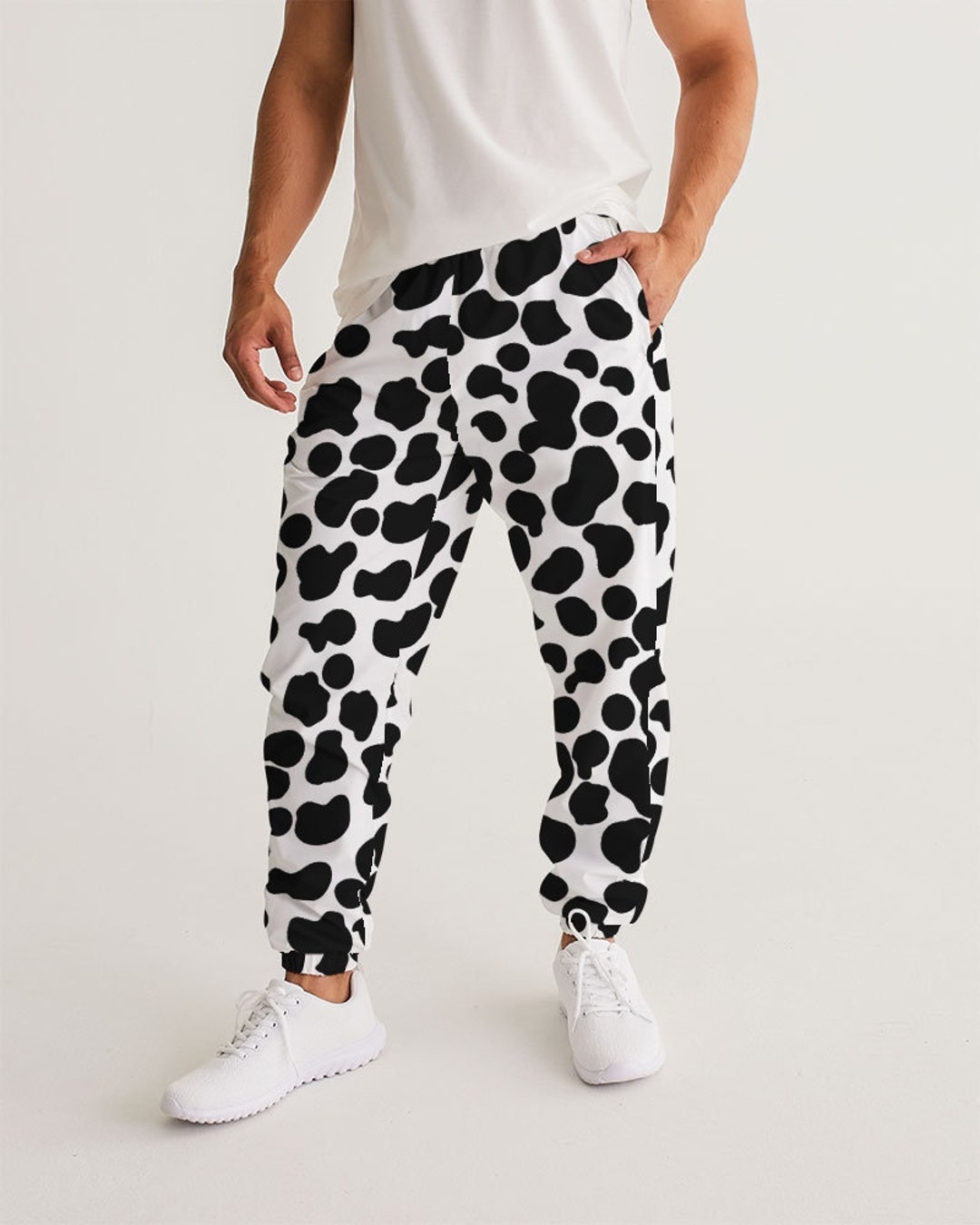 Cow Pants Moody Cow Men's Track Pants Y2K - Etsy