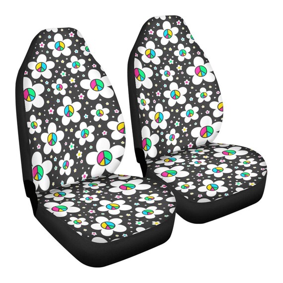 Peace sign car seat covers best sale