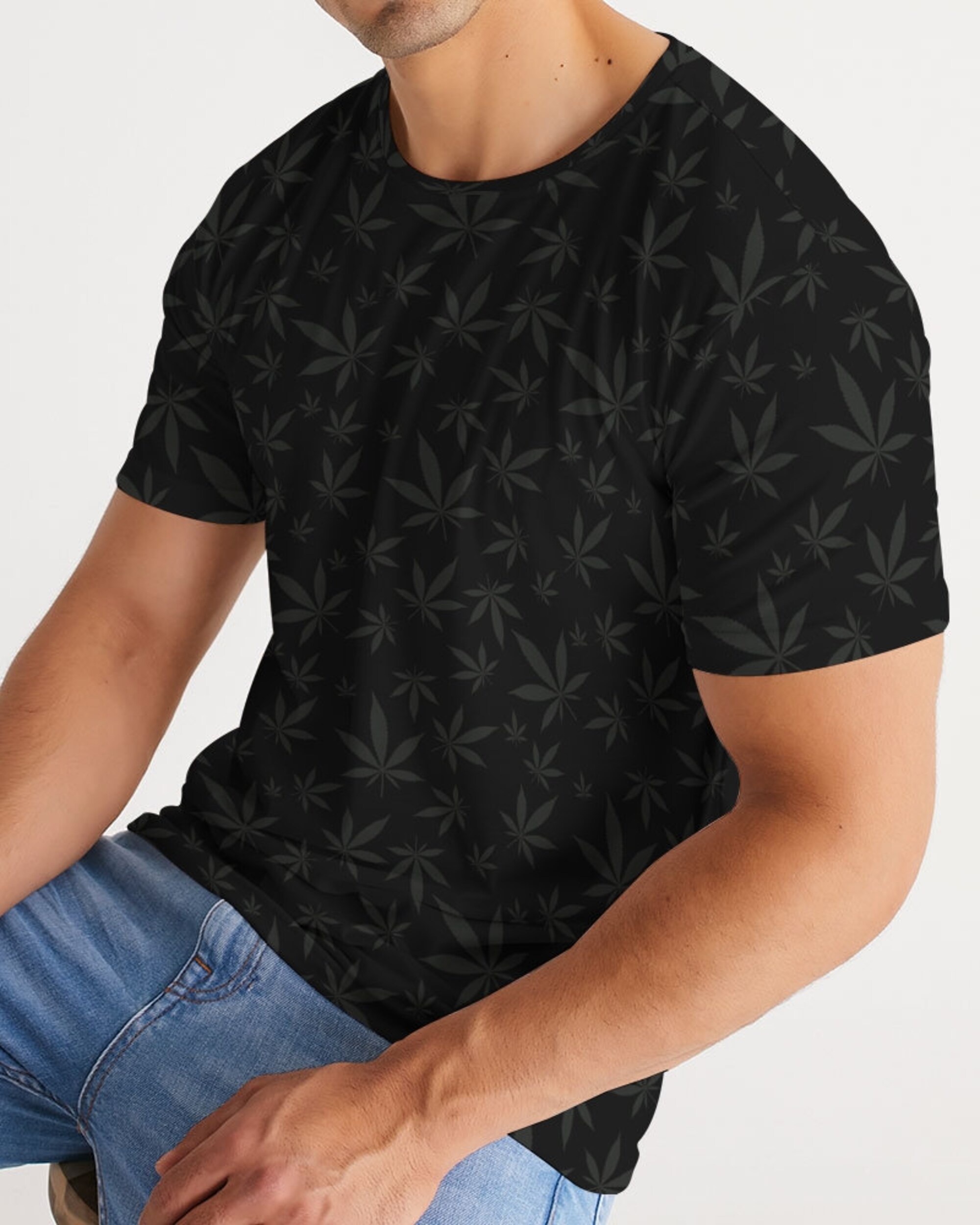 Dark Cannabis 3D T Shirt