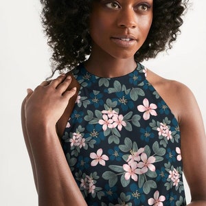Cherry blossom print dress shop