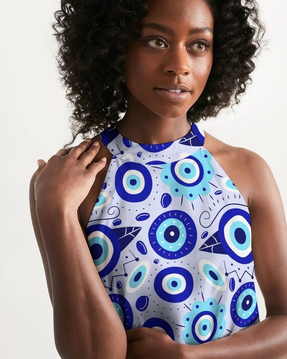 Ruffle Detail Midi Dress