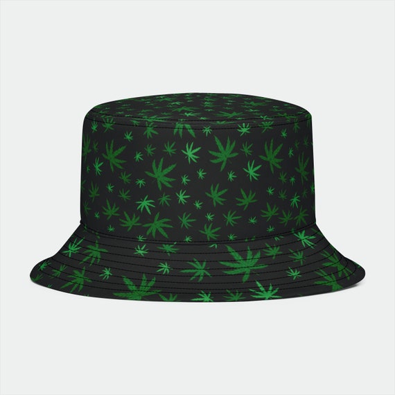 Kush Weed Bucket Hat Indica Sativa Pot 