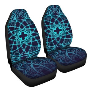 Buy Teal Car Seat Cover Online In India Etsy India