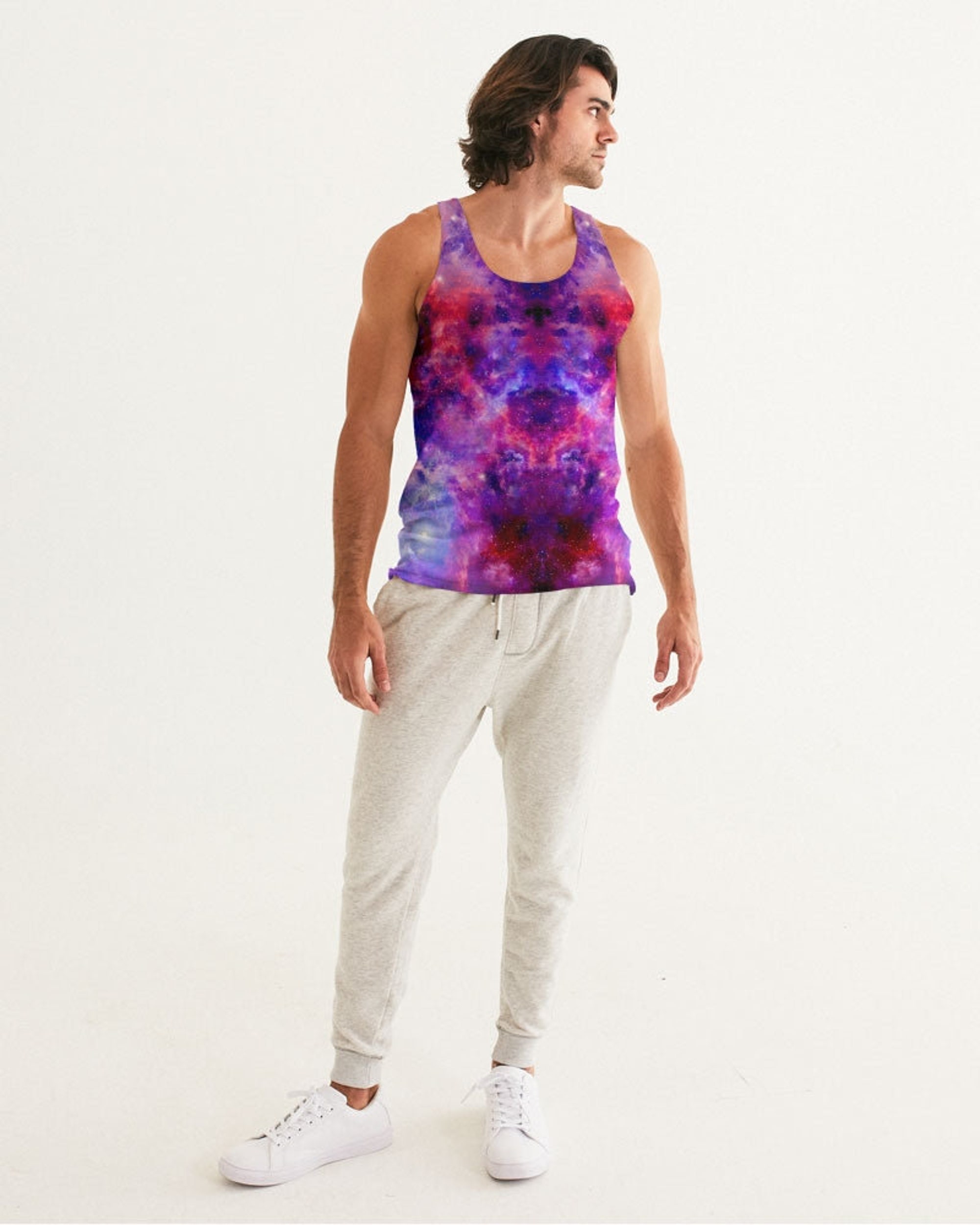 Psychedelic Deep Space 3D Tank Top