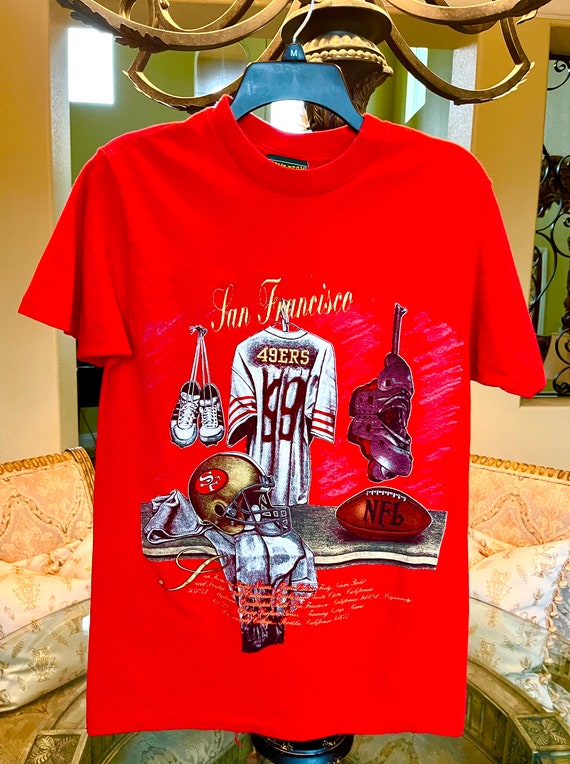 San Francisco 49ers Vintage Red Medium Women’s T-s