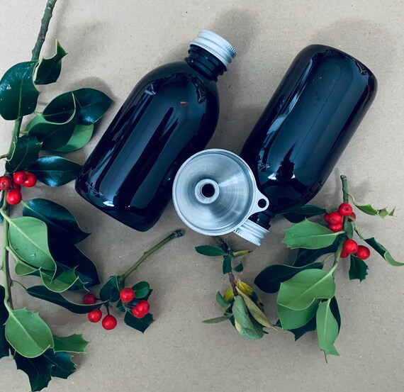 4er-Set Sprühflaschen 100 Ml Mit Trichtern & Aufklebern – BPA-frei, Wiederverwendbar, Für Kosmetik & ätherische Öle