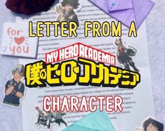 Letter from a My Hero Academia Character