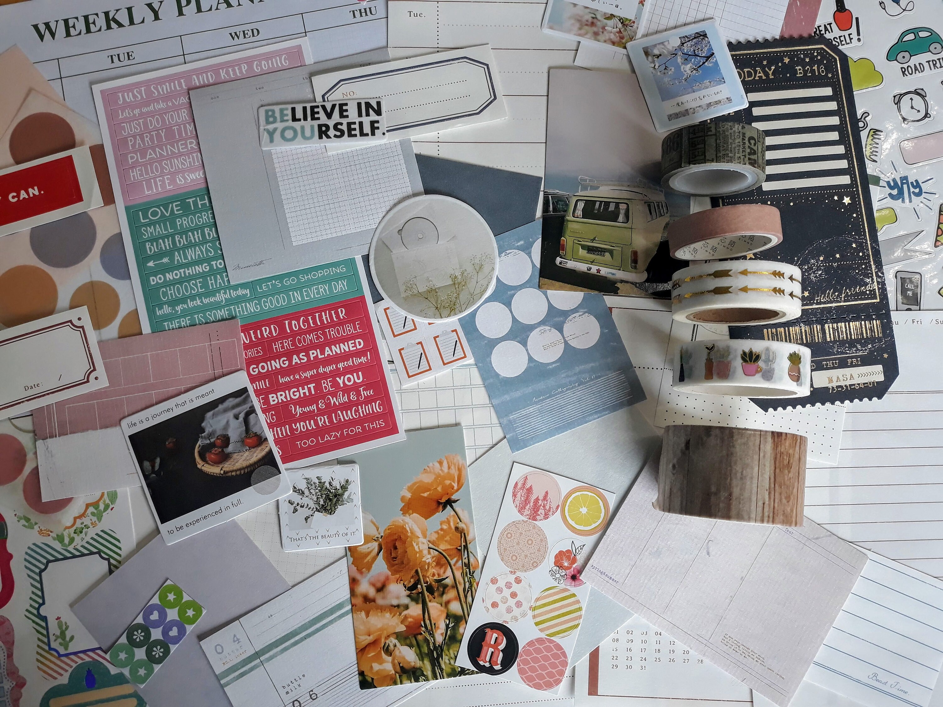 Art Journal Starter Kit Junk Journal Starter Kit Smash Book Etsy