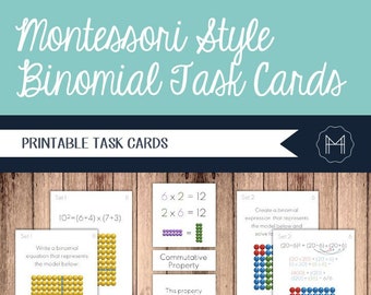 Binomial Task Cards