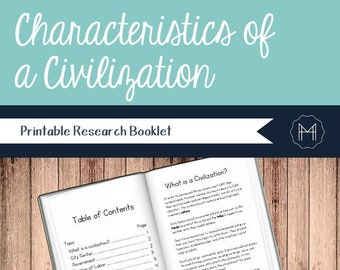 Characteristics of a Civilization Research Booklet