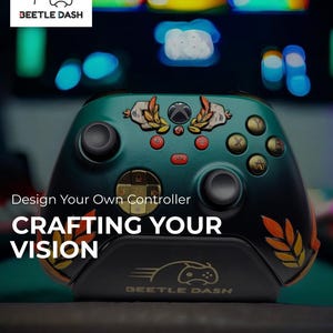 Custom Painted Gaming Controller: Handmade Xbox, PS5, PS4, Scuf, Nintendo, Switch, NS64, Steam deck
